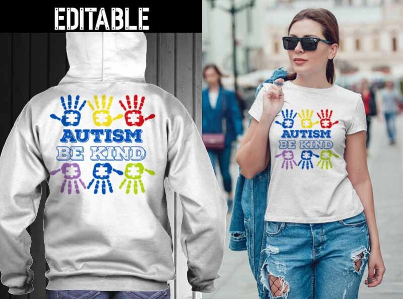 41 AUTISM, mom tshirt designs Bundle editable