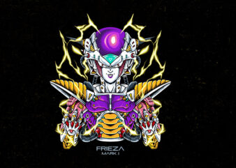 frieza mark1 t shirt graphic design