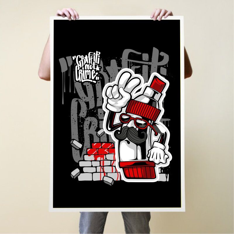 t-shirt vector GRAFFITI PACKAGE