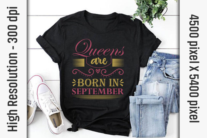 Queens are born in Quotes Designs Bundle