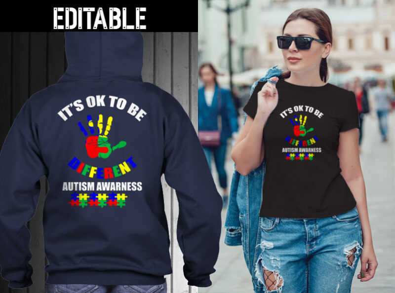 41 AUTISM, mom tshirt designs Bundle editable