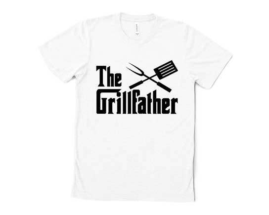 The Grillfather Svg, Father’s Day, Dad, BBQ, Chef, Cooking, Cook, Sayings, Quotes, Gift, Kitchen, T-shirt Design, Vector, Cut File, png, eps, svg