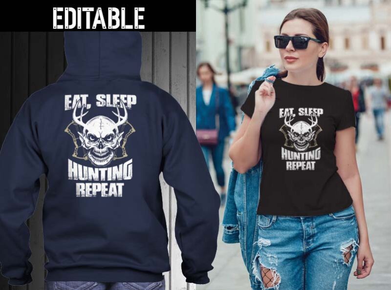 65 Eat sleep repeat bundle tshirt designs editable