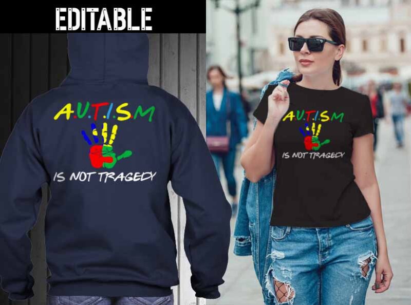 41 AUTISM, mom tshirt designs Bundle editable