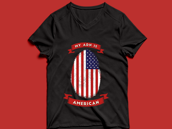 My adn is american t shirt design -my adn american t shirt design – png -my adn american t shirt design – psd