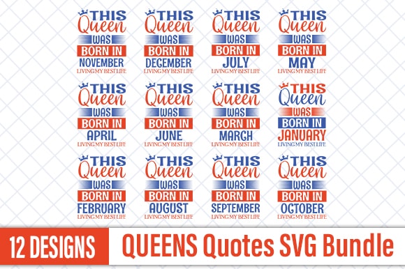 Queen quotes Designs Bundle | Birth Day Quotes Designs Bundle | Birth Day tshirt bundle | Birth Day svg bundle | Age Quotes svg cut files Queen quotes Designs Bundle | Birth Day Quotes Designs Bundle | Birth Day tshirt bundle | Birth Day svg bundle | Age Quotes svg cut files