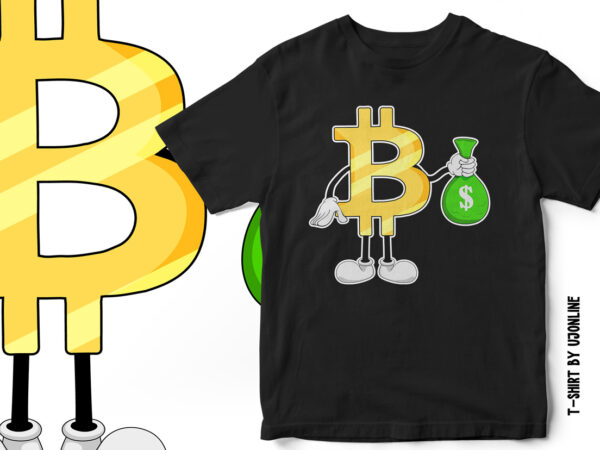 Bitcoin dollar t-shirt design – cryptocurrency t-shirt design Bitcoin dollar t-shirt design – cryptocurrency t-shirt design