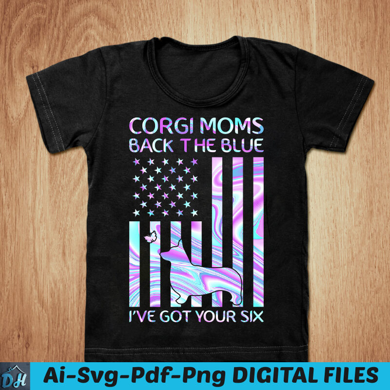 Corgi moms back the blue t-shirt design, Amarican dog t shirt, Corgi moms shirt, Blue dog shirt, Mom tshirt, Funny dog tshirt, Corgi dog sweatshirts & hoodies