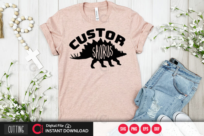 Custor saurus SVG DESIGN,CUT FILE DESIGN