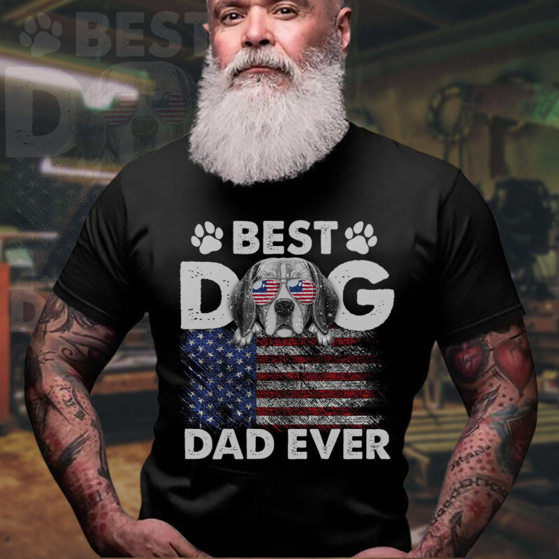 Father’s Day Bundle 110 Design, Dog Dad PNG, 4th July PNG, Golden Retriever, Husky, PNG PSD Instant Download