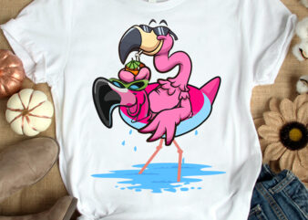 Flamingo Drinking Beer Summer Tshirt design, Flarmingo funny shirt SVG, Flamingo drink with inflatable funny t shirt, Funny Flamingo design, Summer Flarmingo tshirt, Falarmingo drinking tshirt, Flamingo drink with inflatable