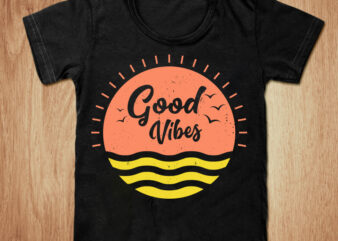 Good vibes t-shirt design, Vibes shirt, Summer shirt, Summer Paradise, Sunrise t shirt, Sunset tshirt, Funny Summer vibes tshirt, Summer tees