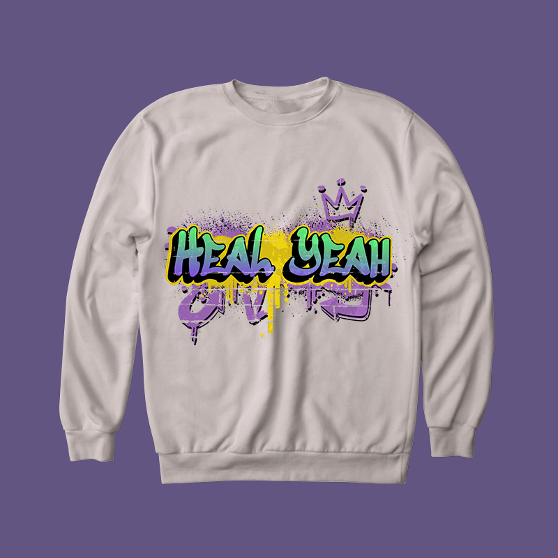 heal yeah t-shirt design – heal yeah t-shirt design PSD – heal yeah t-shirt design PNG