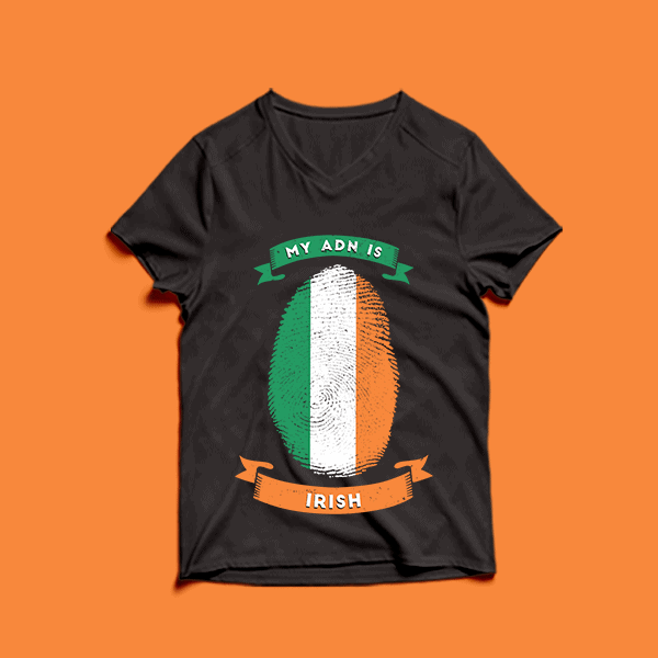 my adn is irish t shirt design -my rish t shirt design – png -my adn irish t shirt design – psd