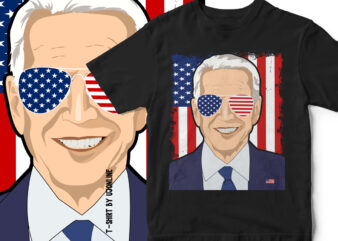 JOE BIDEN AMERICAN PRESIDENT COOL PORTRAIT VECTOR – T-SHIRT DESIGN