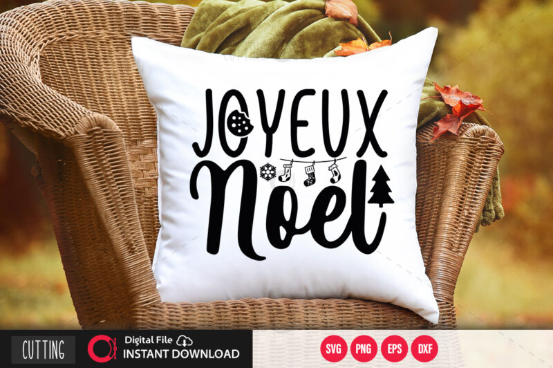 Joyeux Noel SVG DESIGN,CUT FILE DESIGN