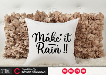 Make it rain SVG DESIGN,CUT FILE DESIGN