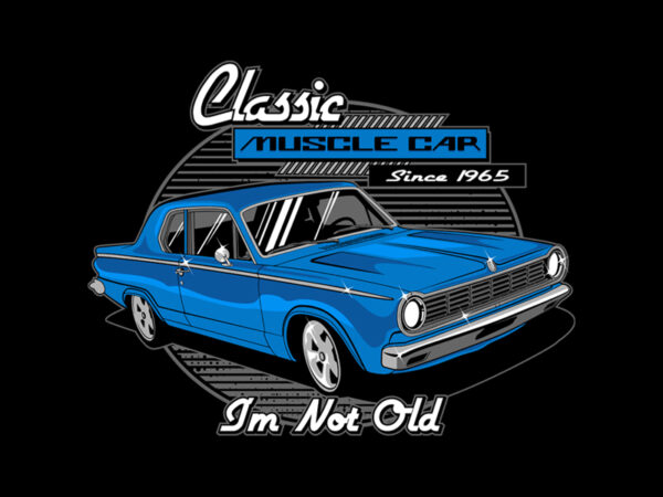 Muscle car t shirt designs for sale