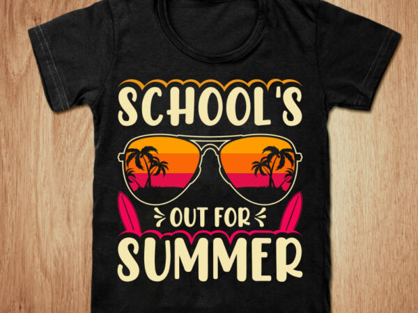 School’s out for summer t-shirt design, summer shirt, school t shirt, school summer tshirt, summer baseball t shirt, summer paradise t shirt, funny summer tshirt, summer tees