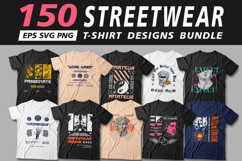 106 Urban Street Style T-shirt Design Vector Bundle. Authentic Athletic Sports Typography Tee Shirt Designs Pack. New York City, Brooklyn, California, Los Angeles. T shirt Design for Commercial Use. Eps Svg Png
