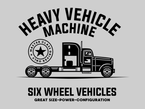 Truck master t shirt designs for sale