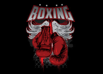 boxing t shirt template