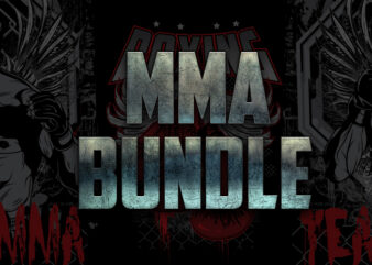 MMA Bundle t shirt designs for sale