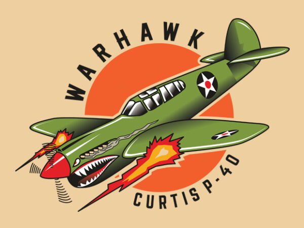Warhawk t shirt design for sale
