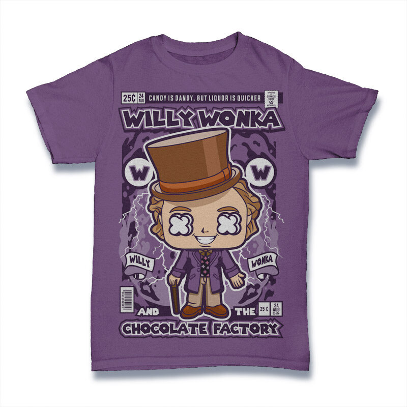 25 Kid Cartoon Tshirt Designs Bundle #18