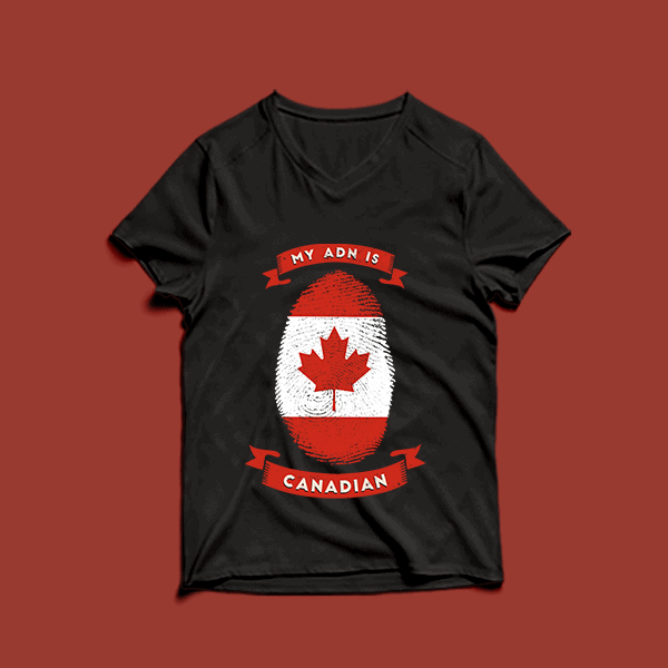 my adn is canadian t shirt design -my adn canadian t shirt design – png -my adn canadian t shirt design – psd