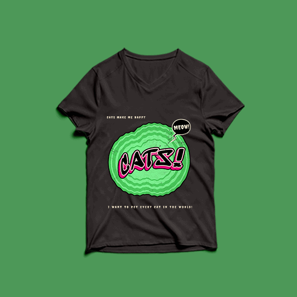 cats t shirt design – cats t shirt design – png -cats t shirt design – psd