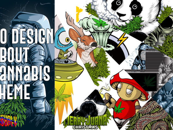 10 design cannabis theme