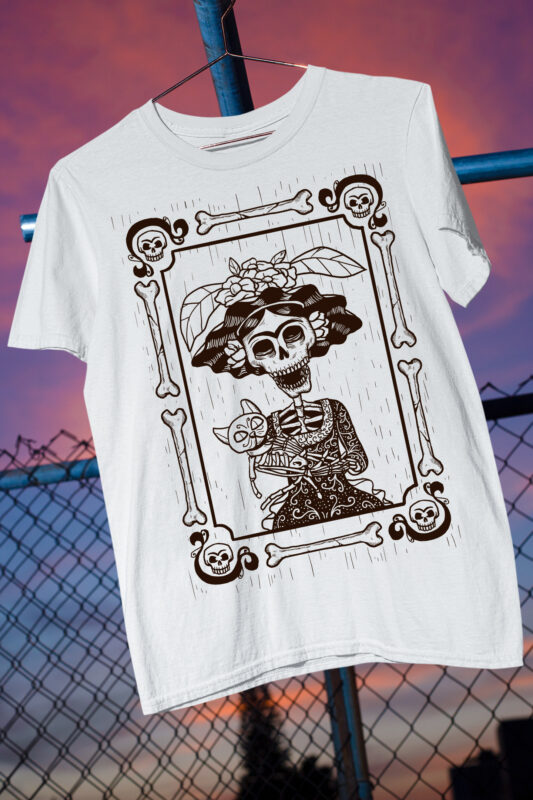 Day of Dead / Dia De Los Muertos / Skulls/ Catrina / Calaveras/ Mariachi / Hispanic/ Halloween / Dead/ Bones / Sugar Skull/ Best Seller Top Trending