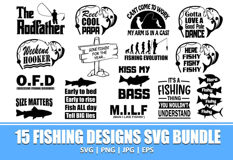 The Rodfather Svg, Fishing Dad, Fishing Quotes, Fishing Designs, Fishing  Svg, Funny Fishing, Fishing Humor, Fishing Sayings, Fishing Decals,  Father's Day, Fathers Day Gift, Fishing, Vector, Png, Svg, Cut File, - Buy