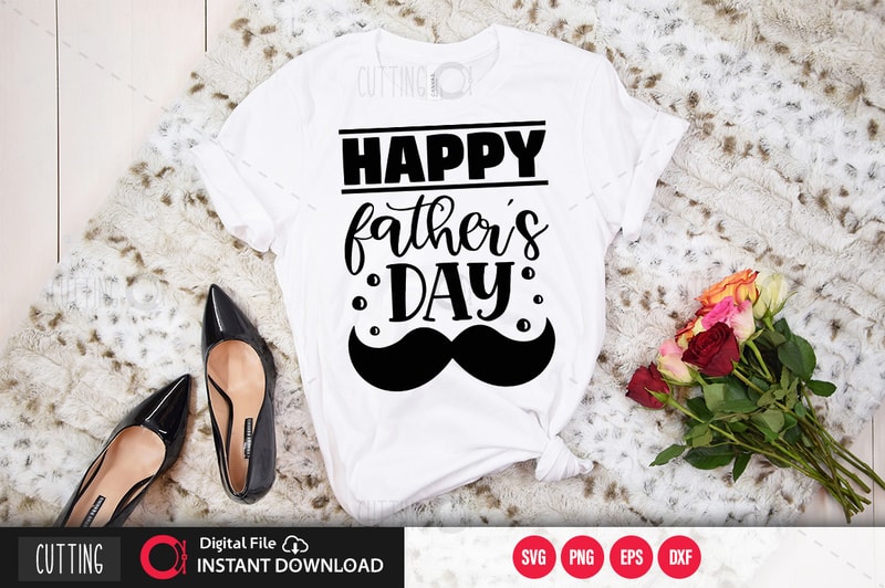 Free Happy fathers day svg design,cut file design