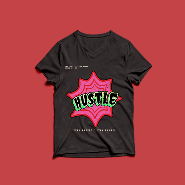 hustle definition t shirt
