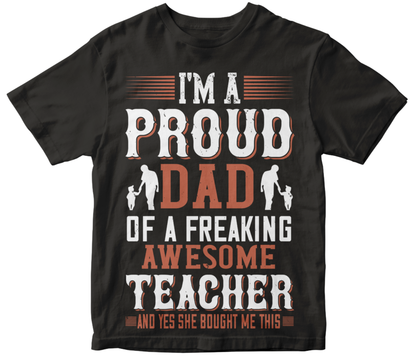 50 Fathers Day T-shirt Designs