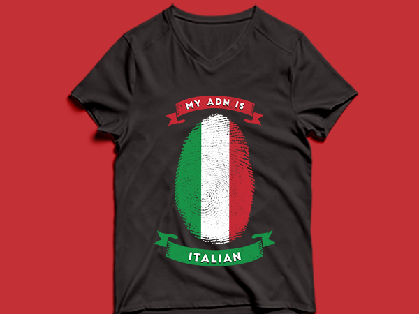 My adn is italian t shirt design -my adn italian t shirt design – png -my adn italian t shirt design – psd
