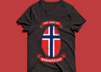 my adn is norwegian t shirt design -my adn norwegian t shirt design – png -my adn norwegian t shirt design – psd