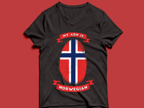 My adn is norwegian t shirt design -my adn norwegian t shirt design – png -my adn norwegian t shirt design – psd