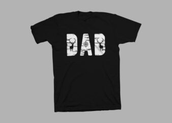 Dad Hunting t shirt design, Dad shirt design, dad svg png, Father’s day t shirt design,Dad Hunting Deer T Shirt Design for commercial use