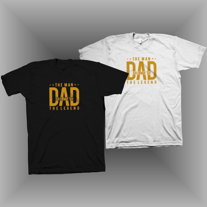 Free Dad t shirt design, the man – the myth – the legend, dad svg, daddy svg, father’s day svg, fathers day svg, dad t shirt design for sale