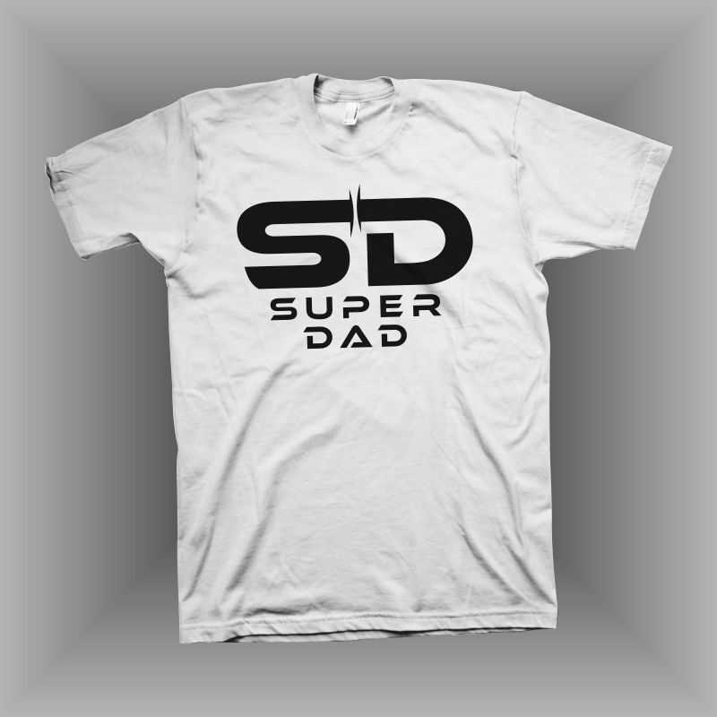 Super Dad t shirt design - Dad t shirt design - Daddy t shirt design - Dad svg png ai eps - Daddy svg shirt design - Happy Father's day