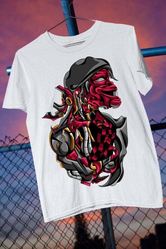 Abstract Japanese / Asian / Mecha / Robots/ Coy Fish/ Godzilla/ Japan/ Skulls/ Oni / Samurai / Best Seller Top Trending