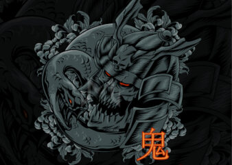 ronin snake japan t shirt design online