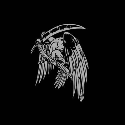Vulture Reaper Team T-Shirt Design