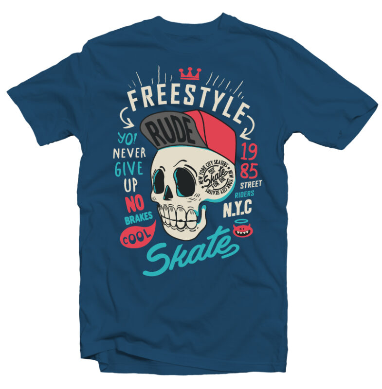 Skate Skull FreeStyle