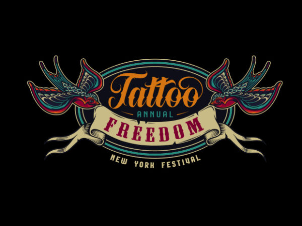 Tattoo Freedom Custom Design