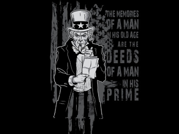 Uncle sam t shirt vector graphic Uncle sam t shirt vector graphic
