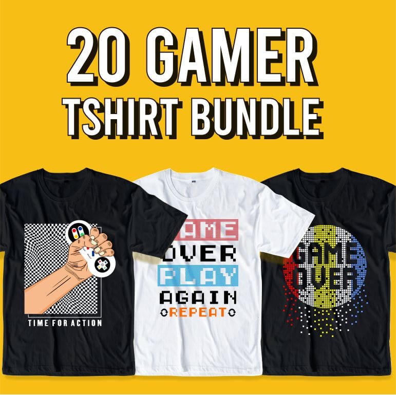 quotes t shirt design bundle, gamer t shirt design bundle, music t shirt design bundle, urban street t shirt design bundle,motivational t shirt design bundle, slogans t shirt design bundle,hustle